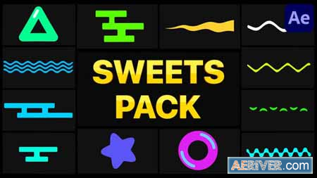 Videohive Sweets Pack After Effects