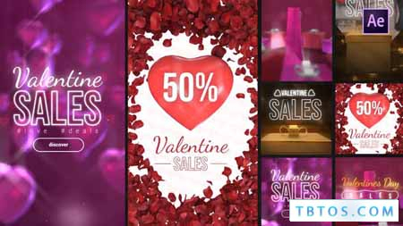 Videohive Valentine Sales Instagram Stories