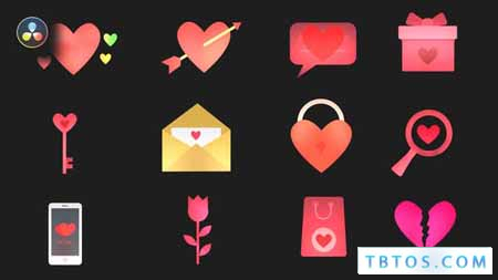 Videohive Valentines Animated Icons
