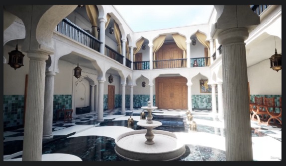 Udemy Creating a Moroccan Riad Environment in Unreal Engine 5