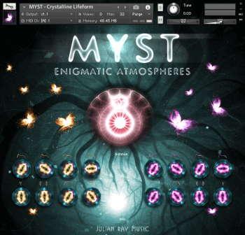 Julian Ray - Myst 1.0 for Kontakt screenshot