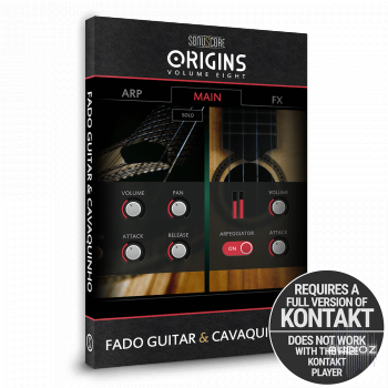 Sonuscore Origins vol 8 Fado Guitar Cavaquinho KONTAKT