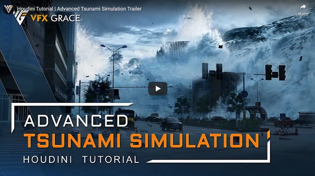 VFX Grace Advanced Tsunami Simulation