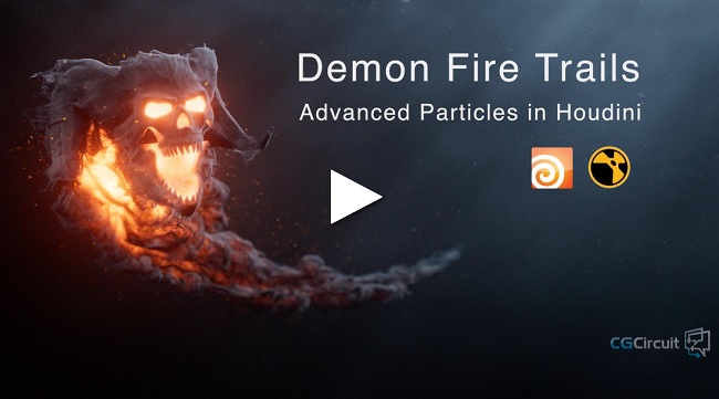 CGCircuit Advanced Particles 2 Demon Fire Trails