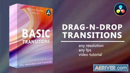 Videohive Basic Transitions for DaVinci Resolve