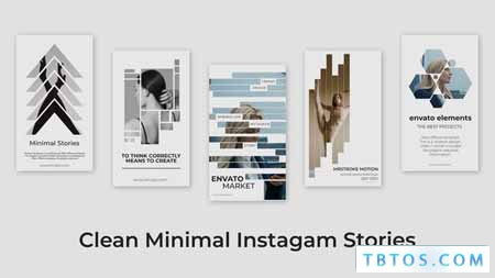 Videohive Clean Minimal Instagram Stories