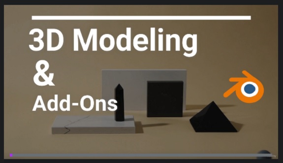 Udemy Blender 3D Modeling Using Add Ons Features