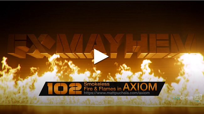 CGCircuit FX MAYHEM 102 Smokeless Fire Flames