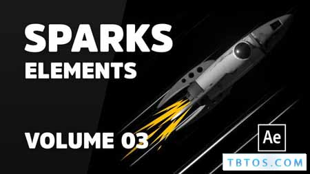 Videohive Sparks Elements Volume 03 Ae