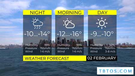 Videohive Weather forecast