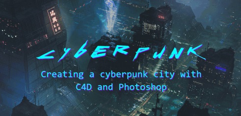 Wingfox Creating a Cyberpunk City with C4D with Job Menting