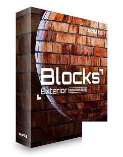 CGAxis Blocks Exterior Brick Walls PBR Textures