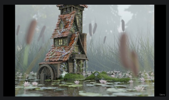 Udemy Environment course in blender 2 93