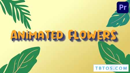 Videohive Animated Flowers 03 for Premiere Pro