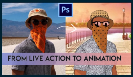 Skillshare Rotoscope Animation in Photoshop Turn Live Action scene to Animation