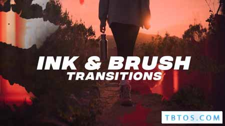 Videohive Ink Brush Transitions