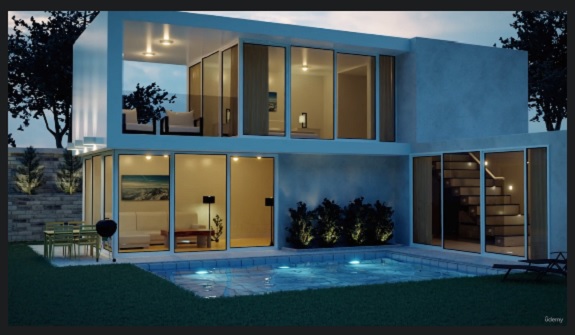 Udemy Create Design a Modern 3D House in Blender 3 0