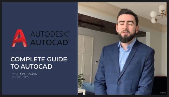 Udemy Autodesk AutoCAD Beginner to an advanced level