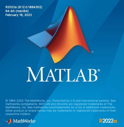 MathWorks MATLAB R2022a v9.12.0.1884302 Mac x64