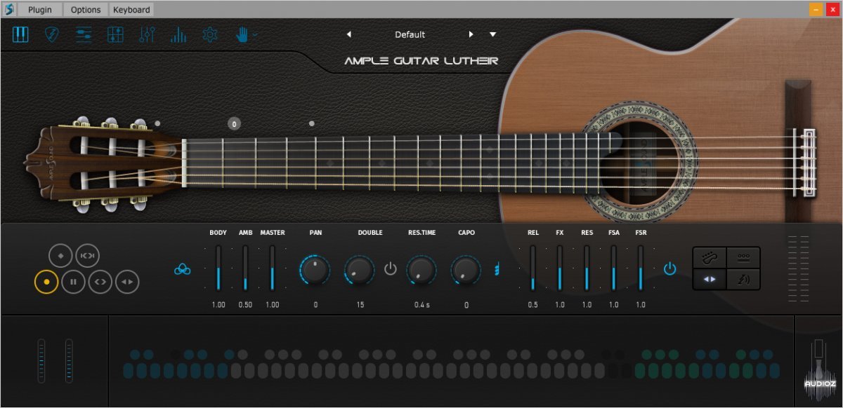 Ample Sound Ample Guitar L Alhambra Luthier v3.5.0 WIN MAC screenshot