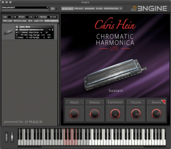 Chris Hein Chromatic Harmonica Lite v1.1 for Best Service Engine screenshot