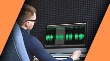 Udemy Audio Editing with WavePad FREE Audio Editing Software TUTORiAL screenshot
