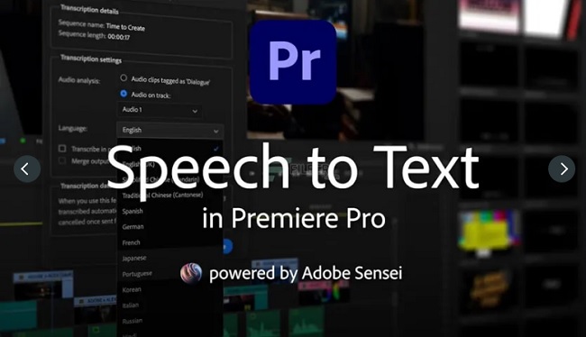 Adobe Speech to Text for Premiere Pro 2022 v9 7 Win x64