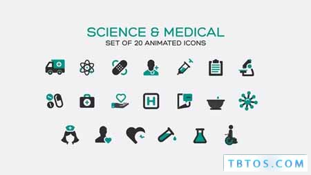 Videohive Science and Medical Icons