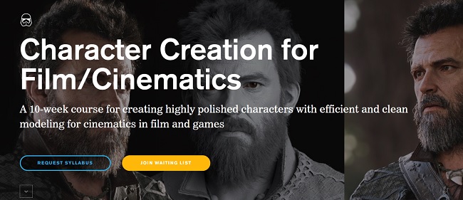 CGMA Character Creation for Film Cinematic