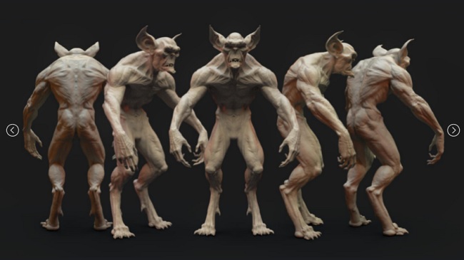 FlippedNormals Concept Sculpting for Film and Games