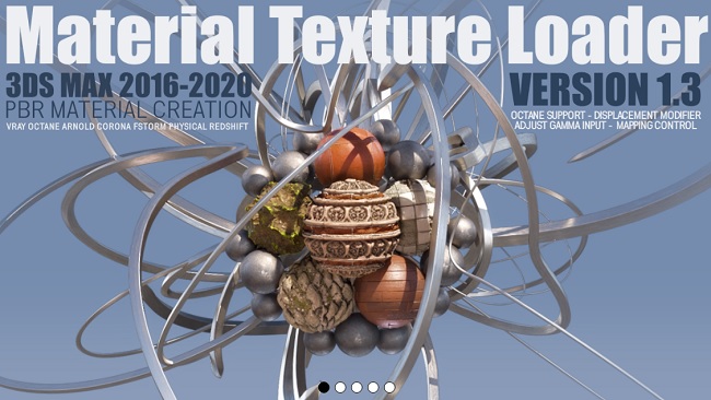 Gumroad Material Texture Loader 1 50 for 3ds Max