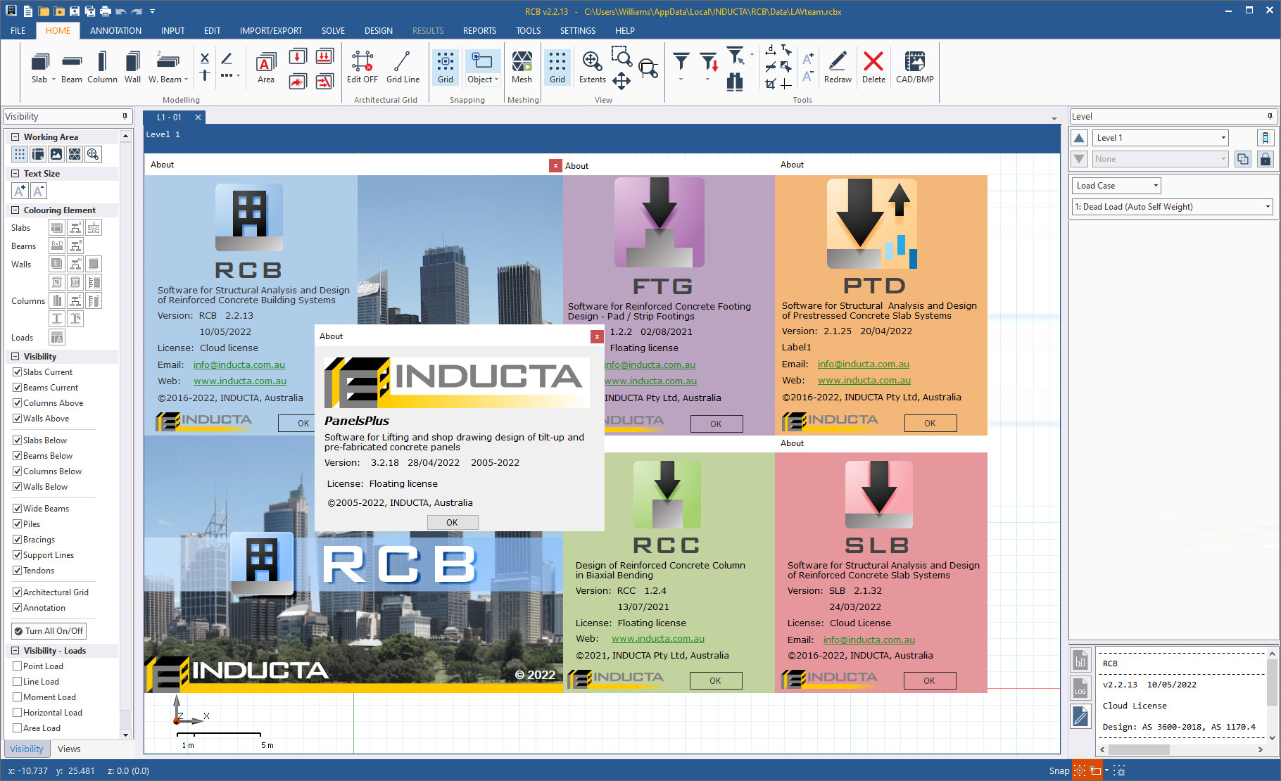 INDUCTA Products Suite 2022