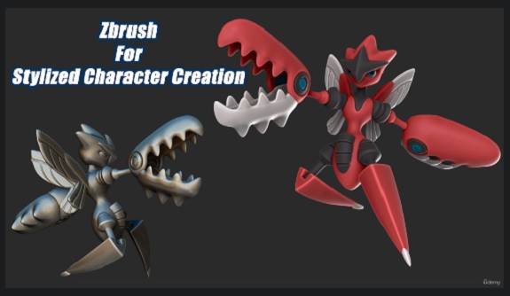Udemy Zbrush for stylized character creation