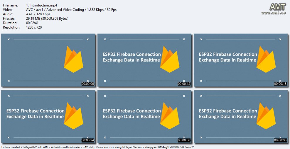 ESP32 Firebase Connection Exchange Data in Realtime
