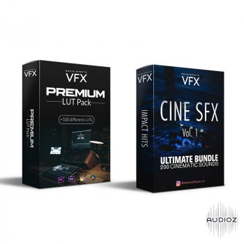 Movie Effects VFX CINE SFX Vol 1 Ultimate Bundle Premium LUT Pack FANTASTiC