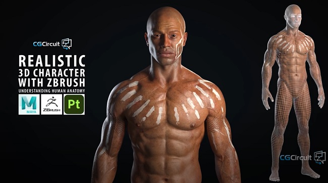 CGCircuit Realistic 3D Character with Zbrush