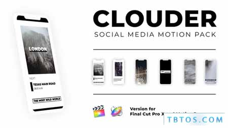 Clouder Motion Pack for Social Media FCPX 26423619