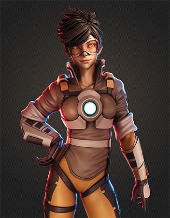 Gumroad Tracer Character Creation in Blender
