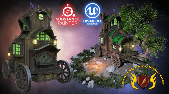 Substance Painter to Unreal Engine 5 Masterclass