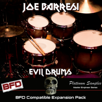Platinum Samples Joe Barresi Evil Drums (BFD3) screenshot