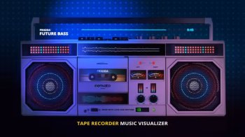 Tape Recorder Music Visualizer HD UHUB