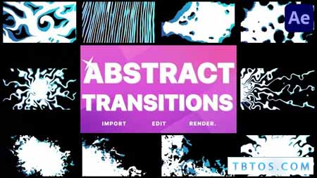 Videohive Abstract Transitions After Effects