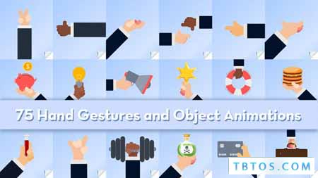 Hand Gestures And Objects Animations 33498232