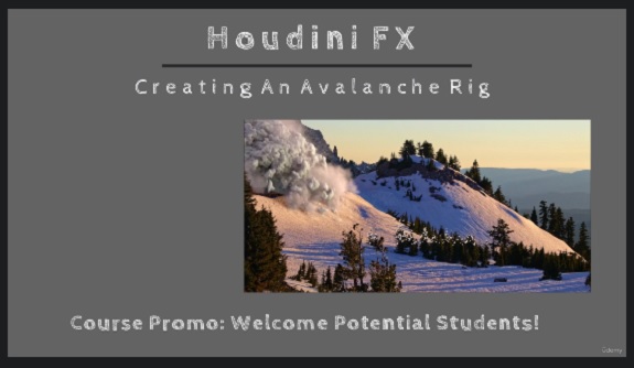 Udemy Houdini FX Creating An Avalanche Rig