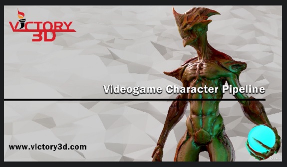 Udemy 3D Game Character Creature Full Complete Pipeline