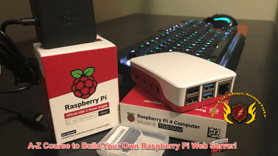 A-Z Course to Setup a Web Server on Raspberry Pi or Ubuntu