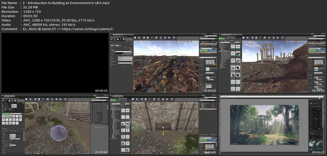 Learn To Build An Outdoor Environment With Unreal Engine 4