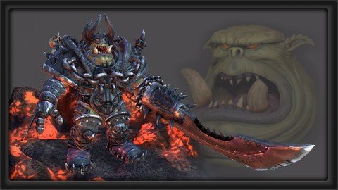 The Complete 3D Orc Character Modeling Texturing Course