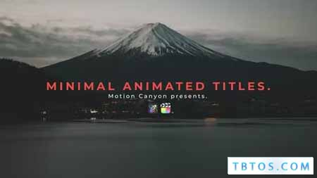 Videohive Minimal Animated Titles
