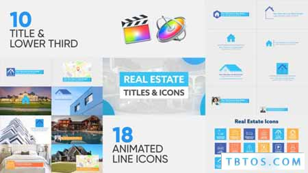 Real Estate Titles Icons For Final Cut Pro X 38430733